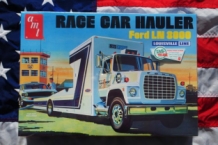 images/productimages/small/RACE CAR HAULER FORD LN 8000 Louisville Line AMT758 doos.jpg